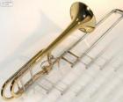 Τρομπόνι είναι ένα μουσικό όργανο κέρατο ορείχαλκο